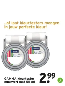 Aanbieding: GAMMA kleurtester