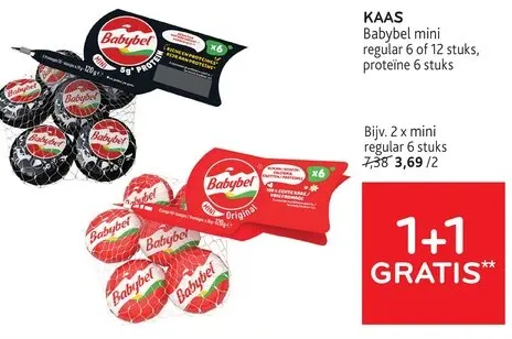 Promotie: Kaas Babybel mini
