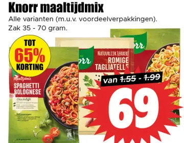 Aanbieding: Knorr maaltijdmix