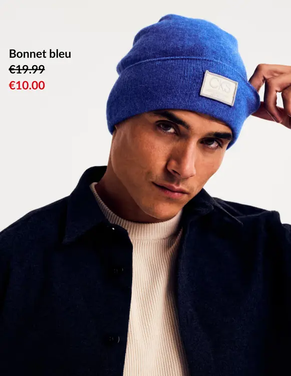 Offre: Bonnet bleu