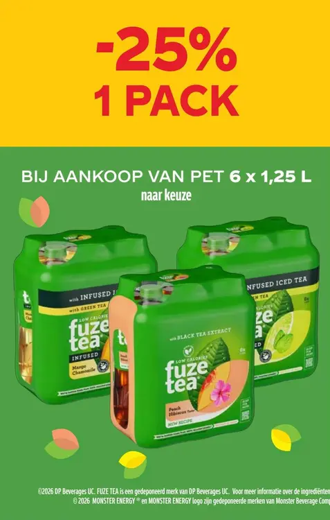 Promotie: Fuze Tea
