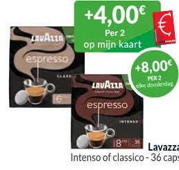 Promotie: Intenso of classico