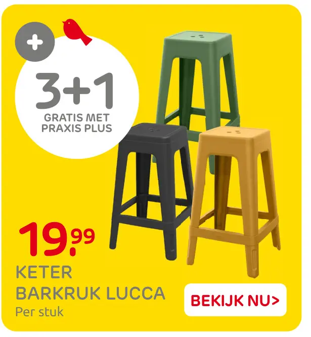 Aanbieding: Barkruk lucca