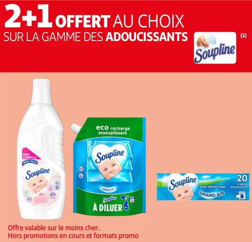 Offre: Soupline fabric softener