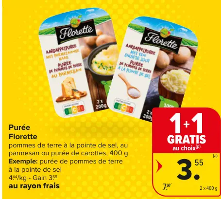 Offre: Purée