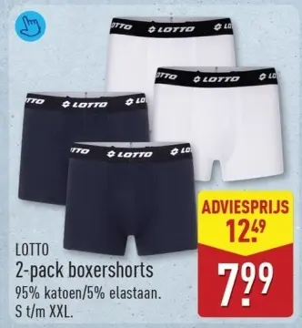 Aanbieding: 2-pack boxershorts