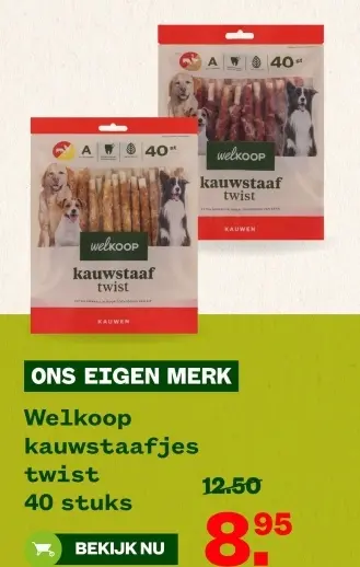 Aanbieding: kauwstaafjes twist