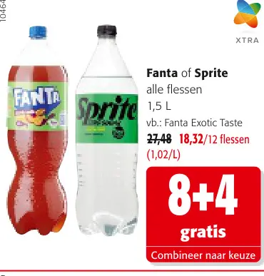 Promotie: Fanta of Sprite