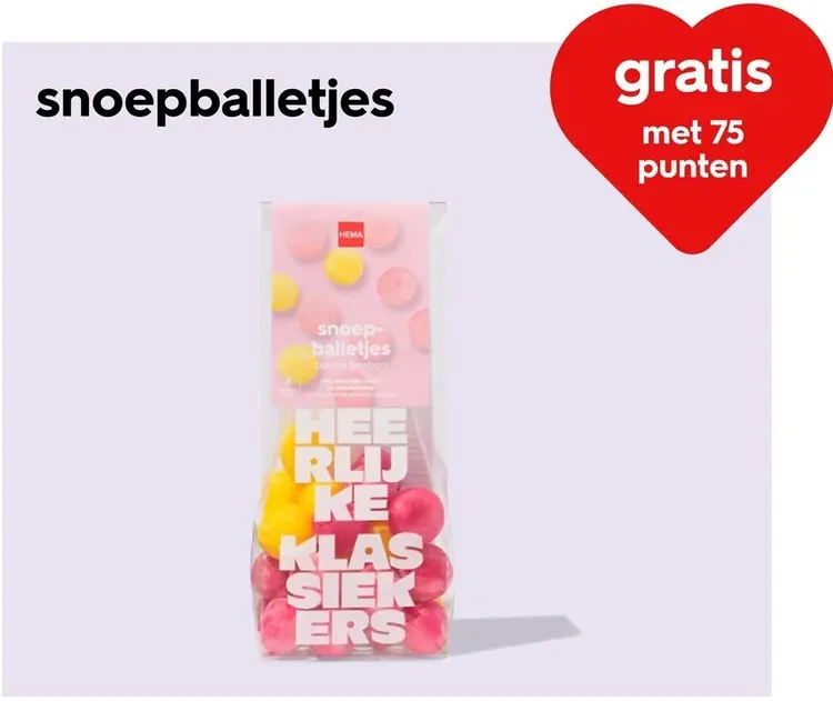 Aanbieding: Snoepballetjes