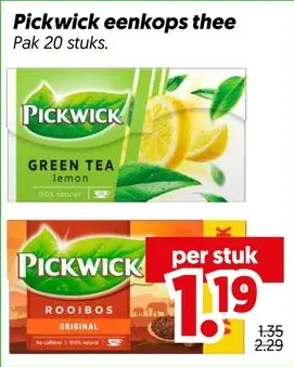 Aanbieding: Eenkops thee