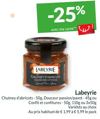 Offre: Chutney d'abricots
