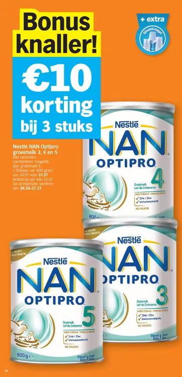 Promotie: NAN Optipro groeimelk