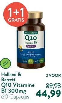 Aanbieding: Q10 Vitamine B1 300mg