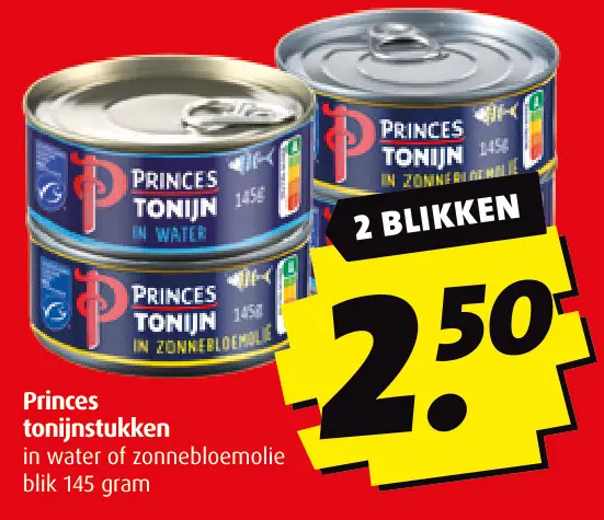 Aanbieding: tonijnstukken