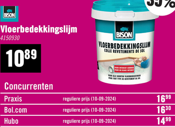 Aanbieding: BISON Vloerbedekkingslijm 1 kg