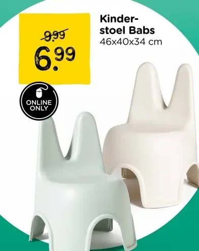 Aanbieding: Kinderstoel Babs
