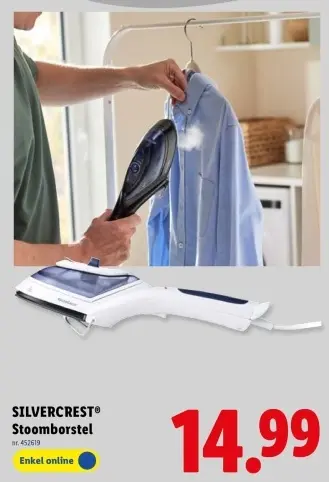 Promotie: Stoomborstel