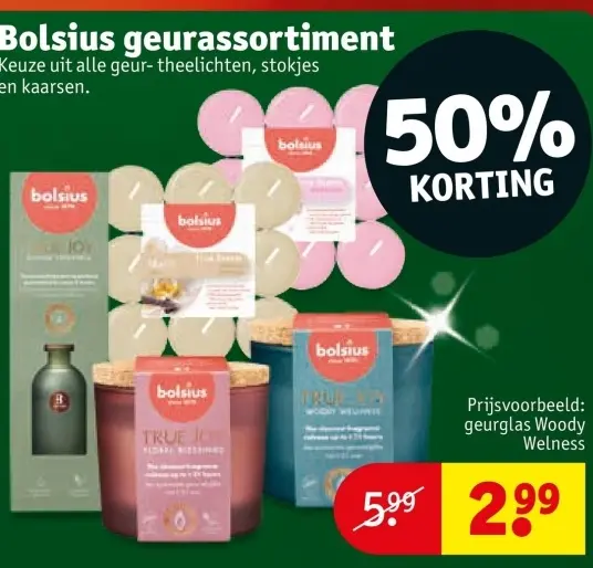 Aanbieding: Bolsius geurassortiment