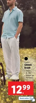 Aanbieding: Linnen broek