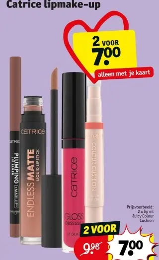 Promotie: Catrice lipmake-up