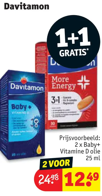 Promotie: Davitamon Biover Bruis Vitamine C