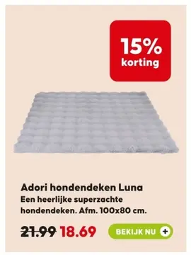 Aanbieding: Hondendeken Luna