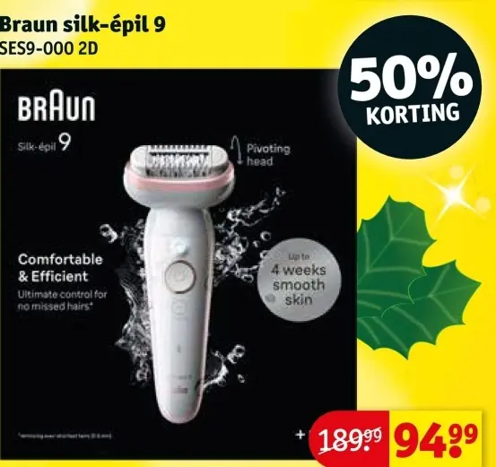 Promotie: silk-épil 9