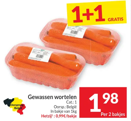 Promotie: Gewassen wortelen