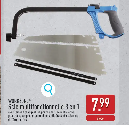 Offre: Scie multifonctionnelle 3 en 1