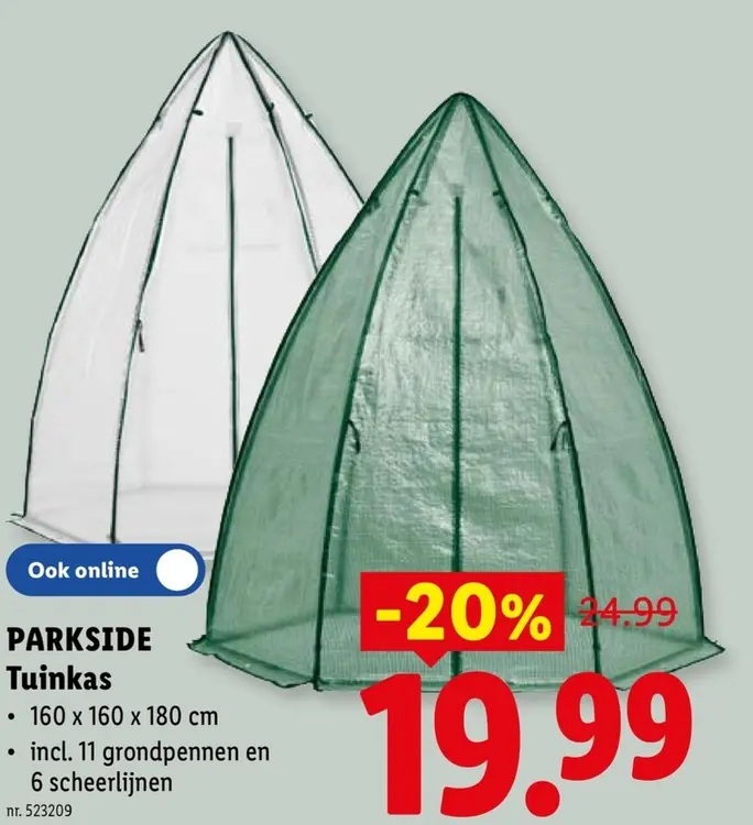 Promotie: Tuinkas