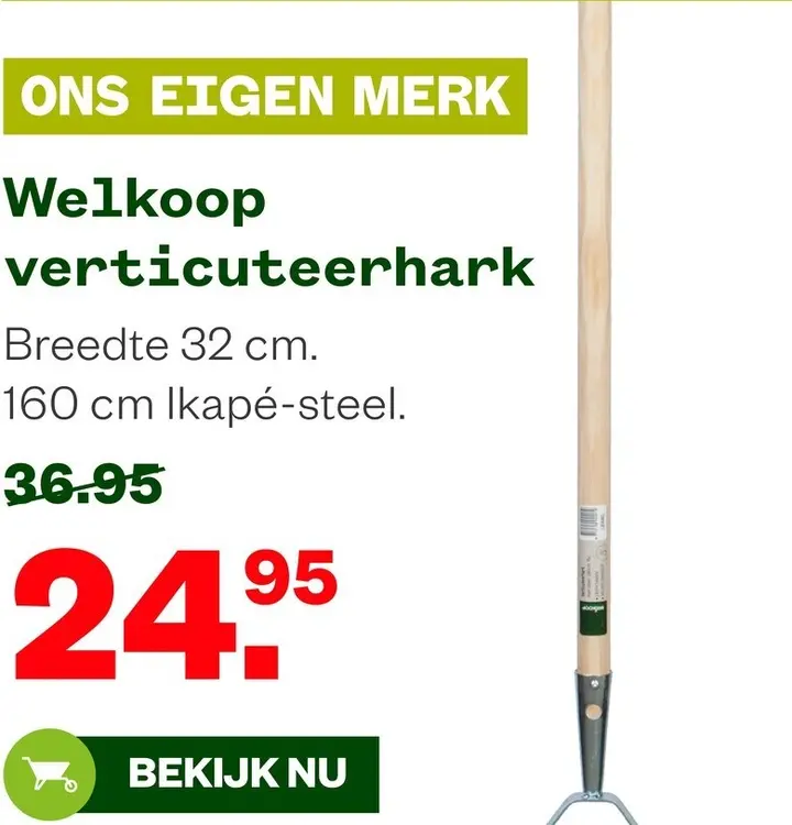 Aanbieding: Verticuteerhark