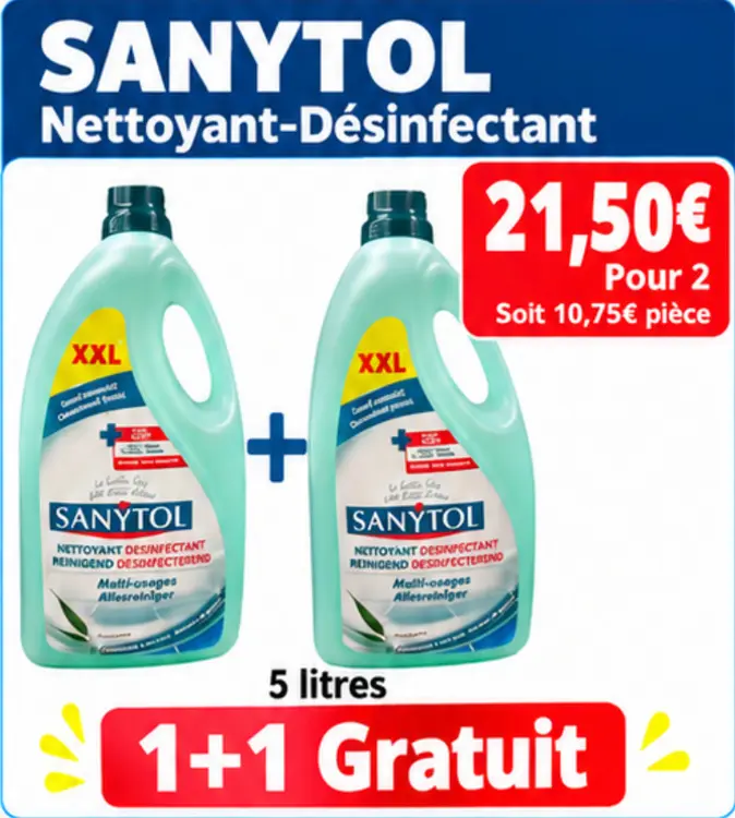 Offre: Nettoyant-Désinfectant