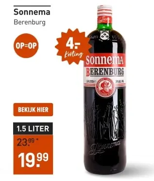 Aanbieding: Berenburg