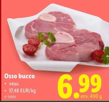 Offre: Osso bucco