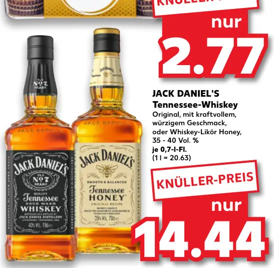 Aanbieding: Tennessee-Whiskey