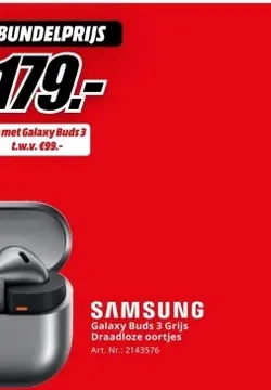 Aanbieding: Galaxy Buds 3 Grijs