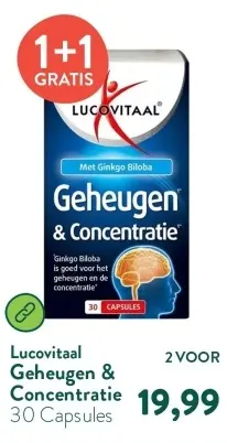 Aanbieding: Geheugen & Concentratie