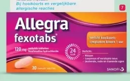 Aanbieding: Allegra fexotabs