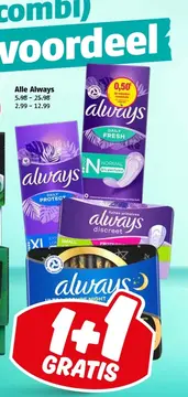 Aanbieding: Alle Always