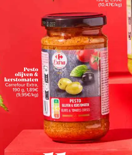 Promotie: Pesto olijven & kerstomaten