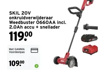 Aanbieding: SKIL 20V onkruidverwijderaar Weedbuster 0660A