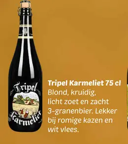 Aanbieding: Tripel Karmeliet