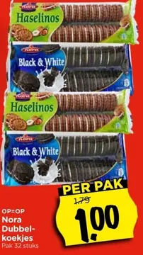Aanbieding: Nora Dubbel-koekjes