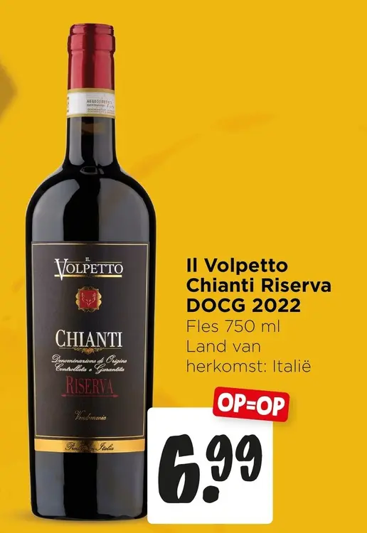 Aanbieding: Il Volpetto Chianti Riserva DOCG 2022