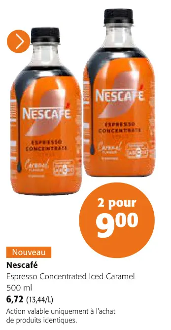 Offre: Espresso Concentrated Iced Caramel