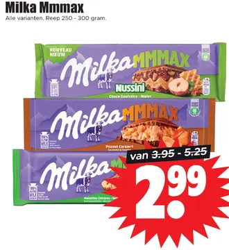 Aanbieding: Milka Mmmmax