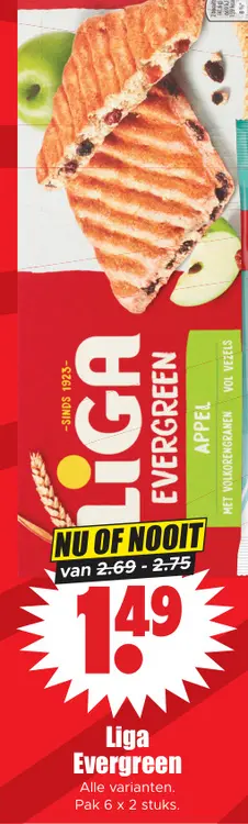 Aanbieding: Liga Evergreen