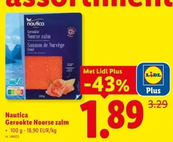 Promotie: Gerookte Noorse zalm