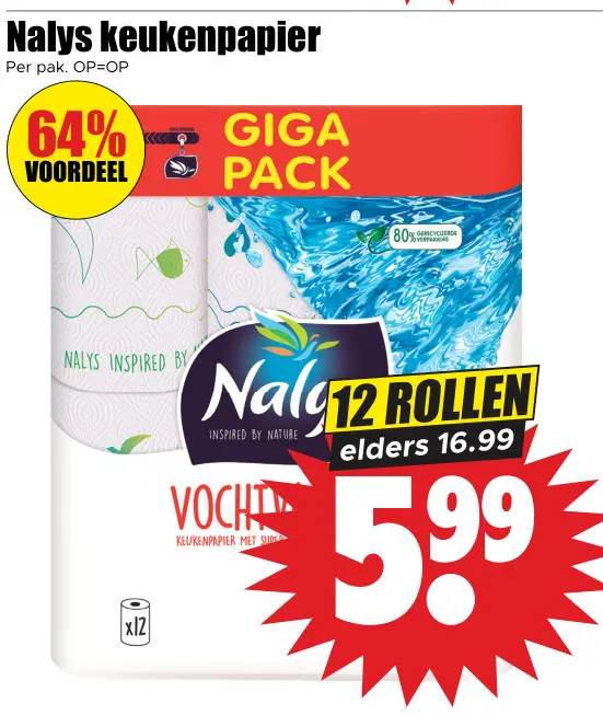 Aanbieding: keukenpapier