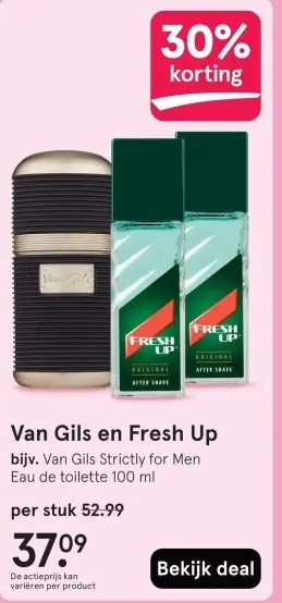 Aanbieding: Van Gils en Fresh Up